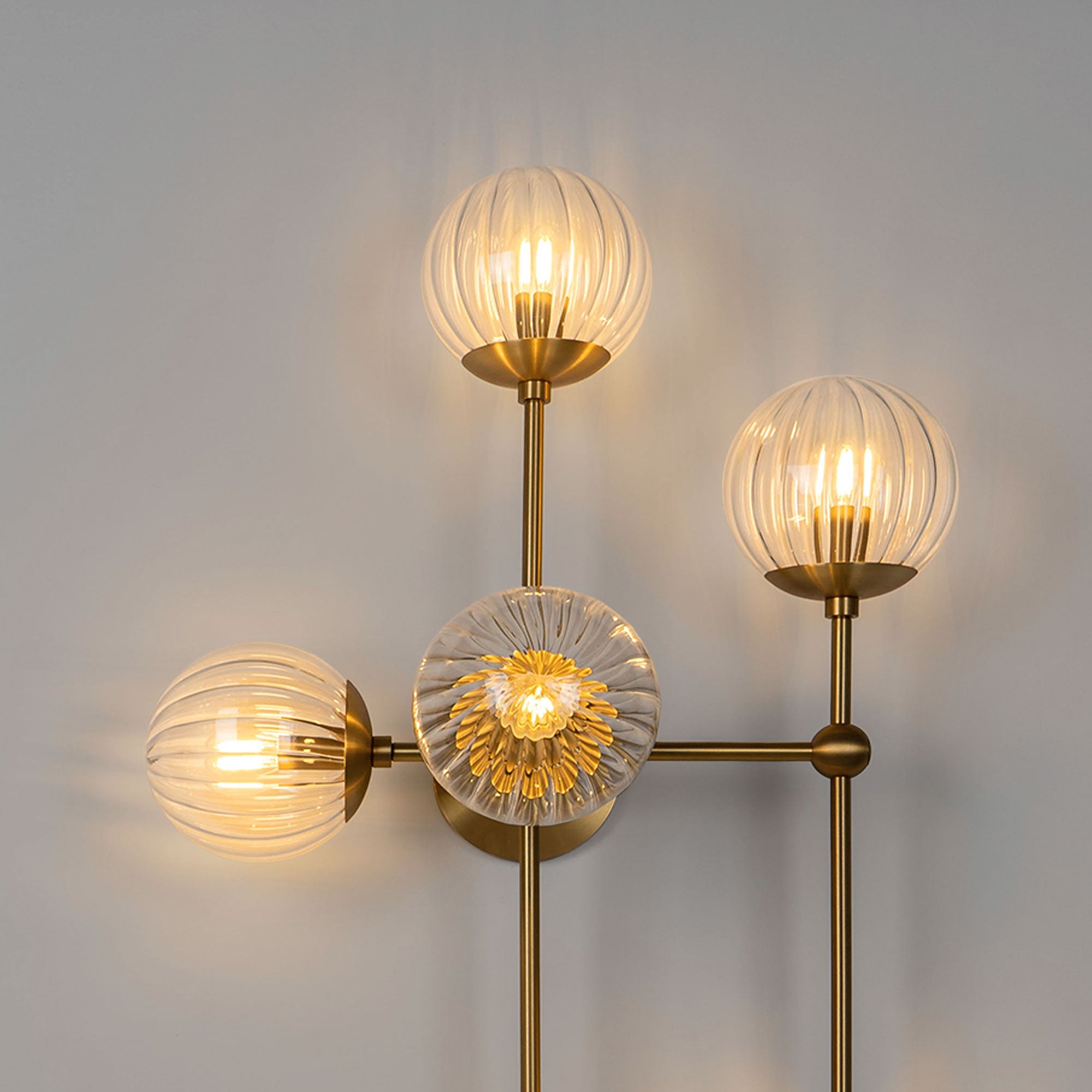 Schwung Armstrong Globe Wall/Ceiling Light 10 Lights